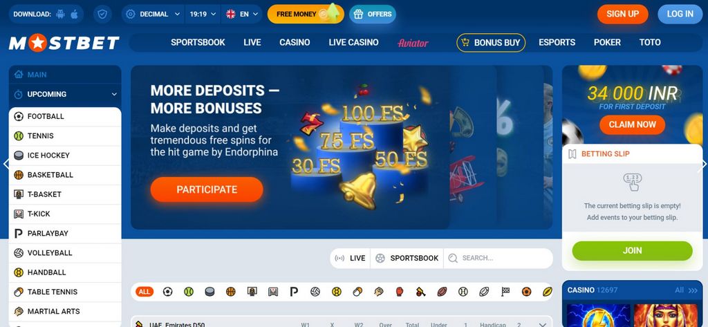 Apostas esportivas Mostbet no Brasil: depoimento, incentivos, análise